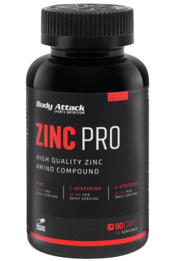 Slika Zinc Pro (90 Kapsul) Body Attack