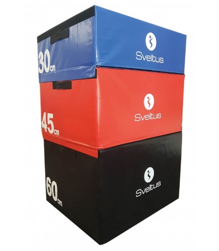 Slika Set pliometričnih lestvic 30/45/60 cm - Plyobox - Sveltus