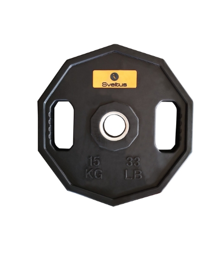 Slika OLIMPIJSKI ZAGONSKI DISK - 15KG SVELTUS