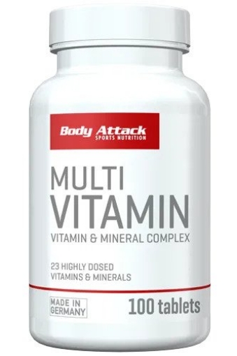 Slika MULTIVITAMINI 100 TABLETE BODY ATTACK