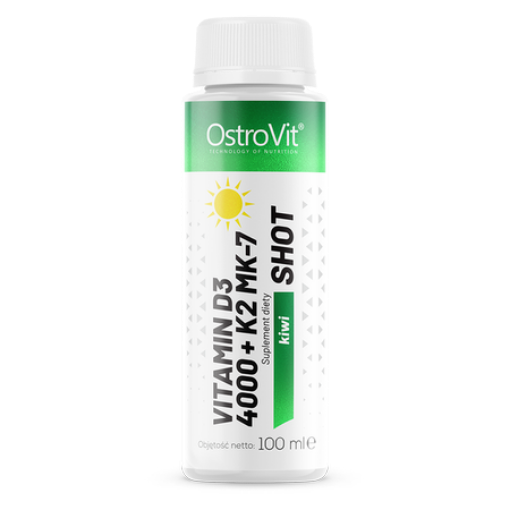 Slika OSTROVIT SHOT VITAMINA D3 4000 + K2 MK-7 100ML