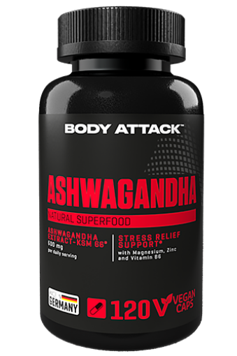 Slika Ashwagandha 120 Kapsul - Body Attack