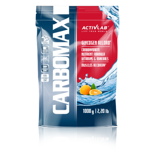 Slika CarboMax Energy 1000g - Pomaranča - ActivLab