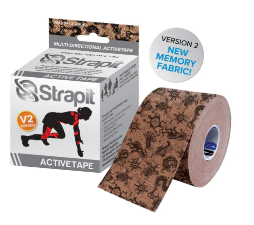 Slika DYNAMIC ACTIVETAPE 5CM x 5M - BEŽ/ČRNA